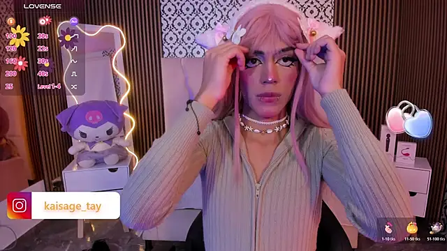 Snapshot of kaisage_tay chatting on 10-19-25, 03:51 kaisage tay online show from 10-19-25, 03:51