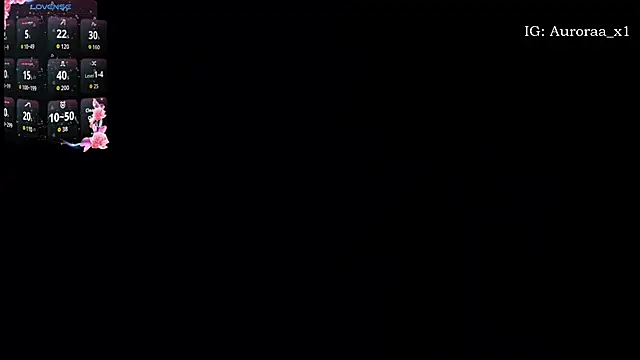 Auroraa x1 online show from 09-13-25, 07:24