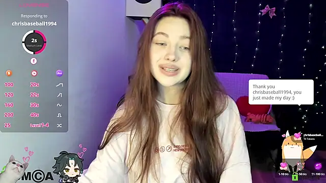 Snapshot of AmourLily chatting on 07-20-26, 12:40 AmourLily online show from 07-20-26, 12:40