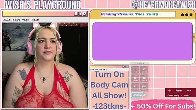 nevermakeawish online show from 03-28-26, 10:15