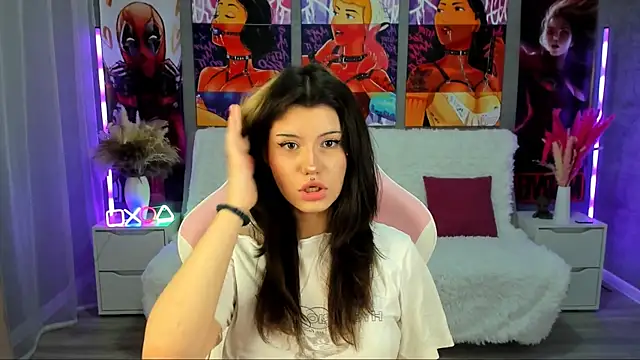 Snapshot of AnoraDark chatting on 11-24-25, 01:00 AnoraDark online show from 11-24-25, 01:00