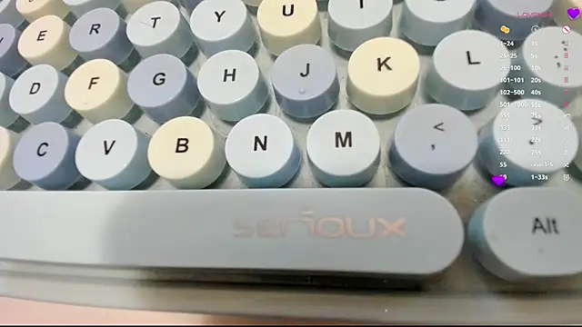 Monica Velvet online show from 10-28-25, 07:38