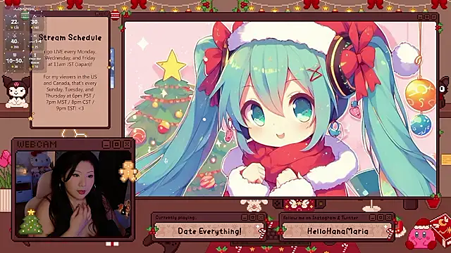 Snapshot of HanaMaria chatting on 12-22-25, 02:19 HanaMaria online show from 12-22-25, 02:19