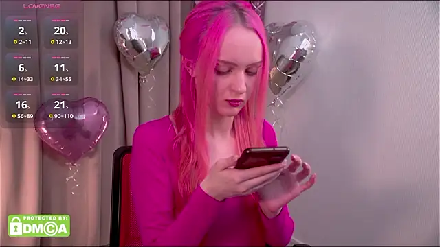  pink wassabi  online show from 02-10-26, 06:50