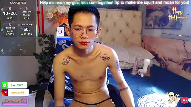 Skinny CumLoader69 online show from 10-31-25, 06:03