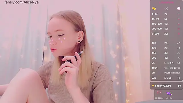 AliceNya cute online show from 01-17-26, 05:01