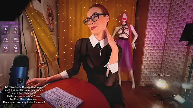 Giantess Eva online show from 03-27-26, 04:07