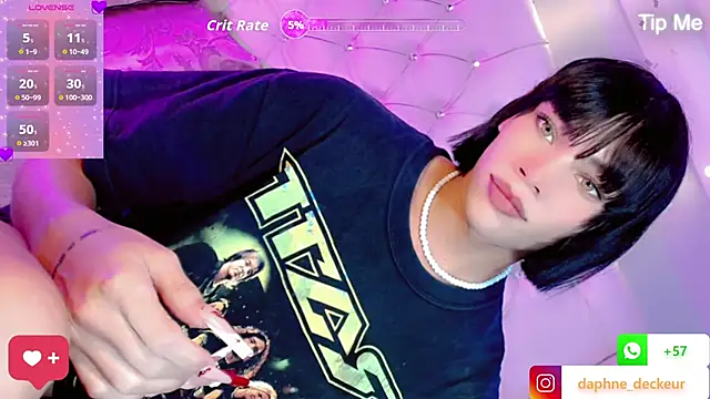 Daphnne XXX online show from 11-25-25, 07:36