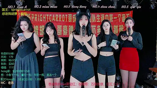 Snapshot of YB-001 chatting on 11-08-25, 02:12 YB-001 online show from 11-08-25, 02:12