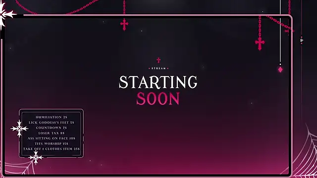 XXGoddessLXX online show from 01-12-26, 06:46