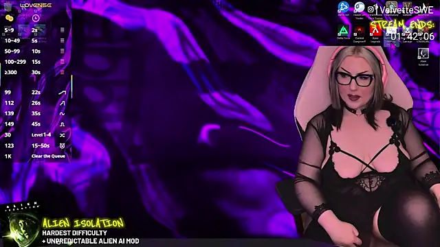 VelvetteSWE online show from 05-21-26, 06:04