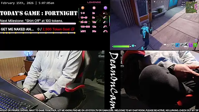 DeanonCam online show from 02-15-26, 11:08