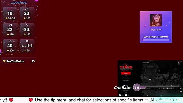 RileySynn online show from 07-12-26, 06:10