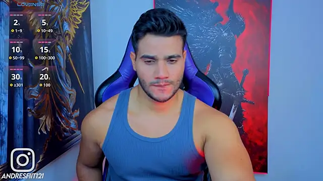 AndresRodriguez1 online show from 07-08-26, 01:43