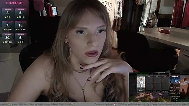 Snapshot of TiffyRose chatting on 03-01-26, 12:40 TiffyRose online show from 03-01-26, 12:40