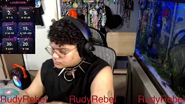 Snapshot of RudyRebel chatting on 02-24-26, 07:45 RudyRebel online show from 02-24-26, 07:45