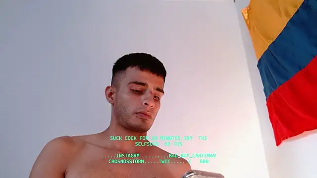 Snapshot of Bad_Boy_Carter69 chatting on 04-15-26, 10:54 Bad Boy Carter69 online show from 04-15-26, 10:54