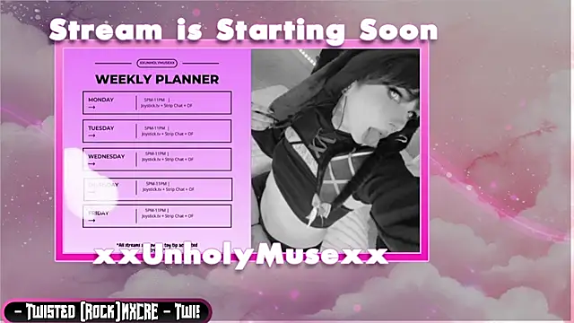 Snapshot of xxunholymusexx chatting on 07-14-26, 09:09 xxunholymusexx online show from 07-14-26, 09:09