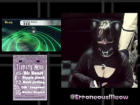 ErroneousMeow online show from 04-11-26, 01:21