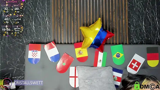 Cristall swett online show from 06-28-26, 06:58