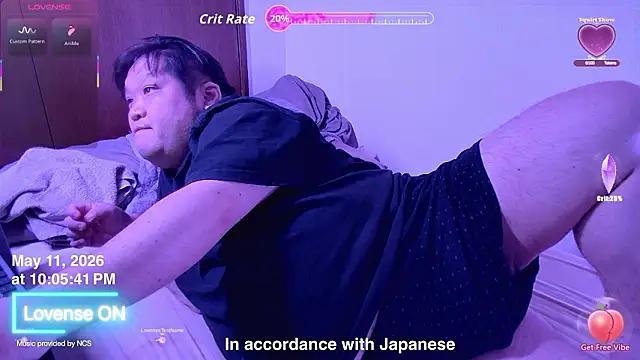 ChubbyBEAR039 online show from 05-11-26, 01:06