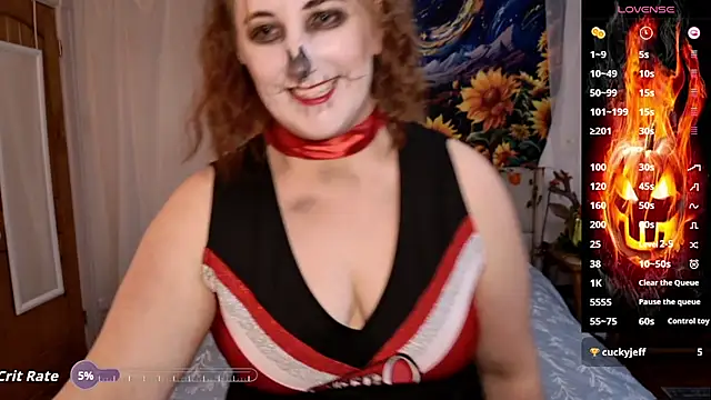 Snapshot of WickedAphrodite chatting on 10-12-25, 11:37 WickedAphrodite online show from 10-12-25, 11:37