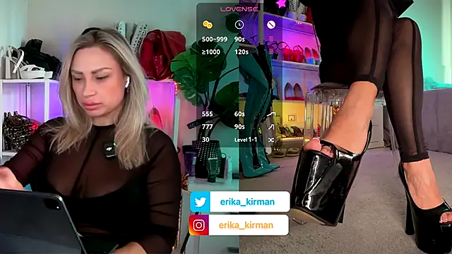 Erika Kirman online show from 11-08-25, 02:39