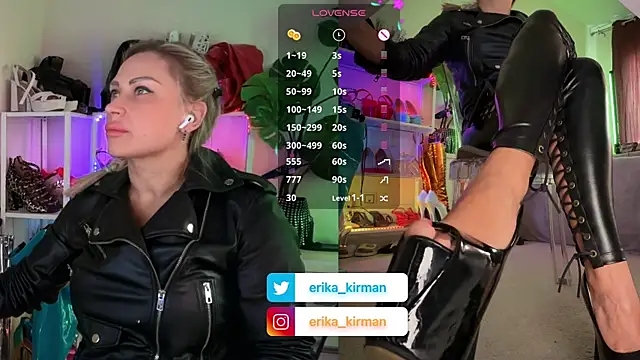 Erika Kirman online show from 11-18-25, 02:32