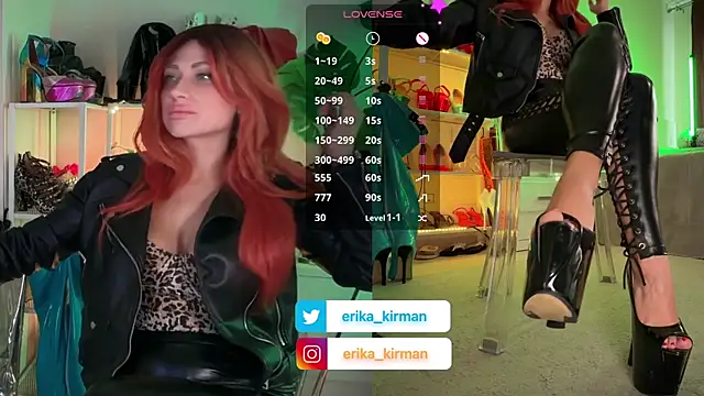 Erika Kirman online show from 11-20-25, 02:39
