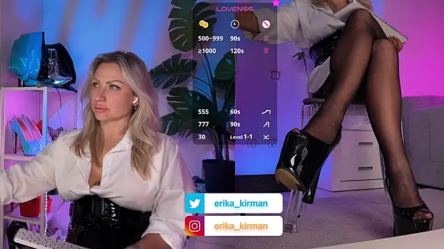Erika Kirman online show from 06-16-26, 10:07