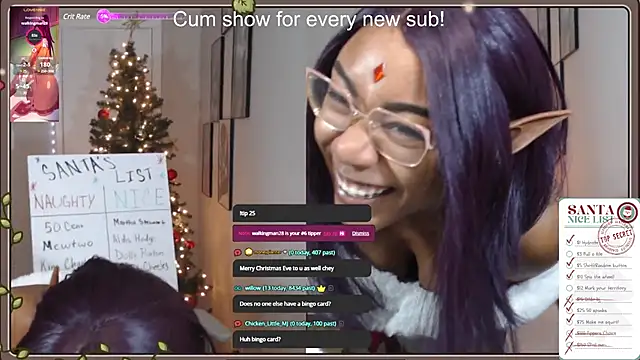 Snapshot of Cheybaaee chatting on 12-25-24, 02:46 Cheybaaee online show from 12-25-24, 02:46