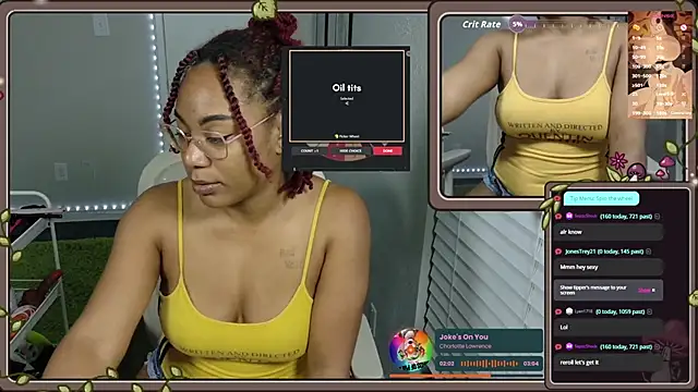 Snapshot of Cheybaaee chatting on 10-01-25, 01:44 Cheybaaee online show from 10-01-25, 01:44