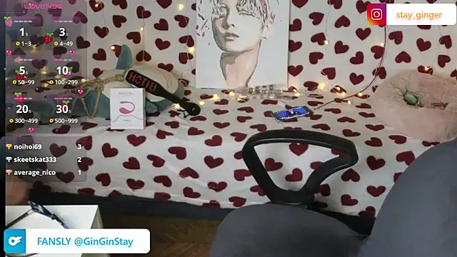 Ginger Stay online show from 03-22-25, 10:17