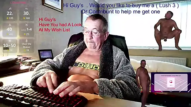 Aandy62 online show from 12-19-24, 08:02