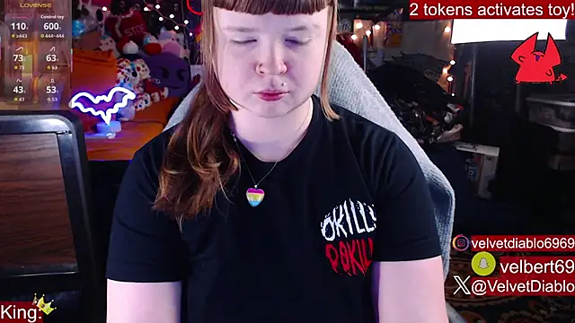 VelvetDiablo online show from 09-09-25, 11:26