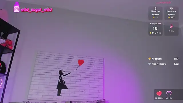 WILD-ANGEL777 online show from 03-20-25, 07:14