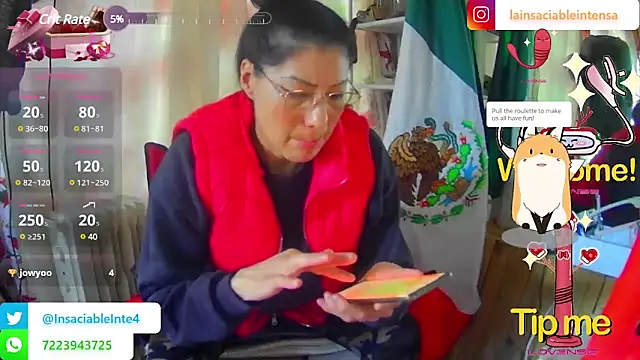 LaInsaciableIntensa online show from 03-01-25, 09:48