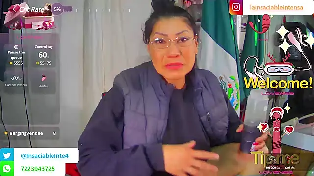 LaInsaciableIntensa online show from 03-02-25, 01:27