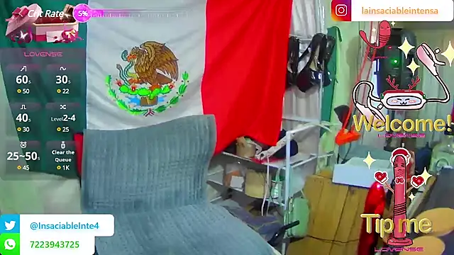 LaInsaciableIntensa online show from 03-09-25, 12:10