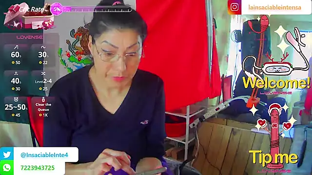 LaInsaciableIntensa online show from 03-10-25, 02:59