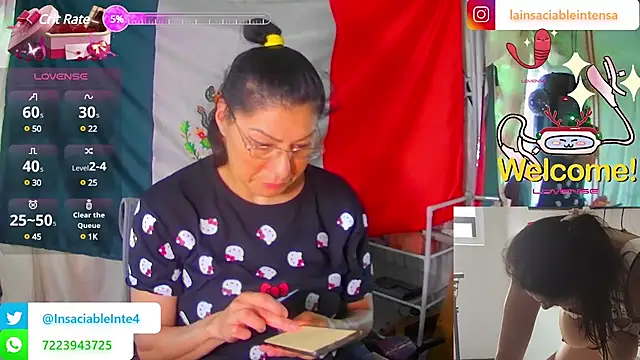 LaInsaciableIntensa online show from 03-13-25, 09:26