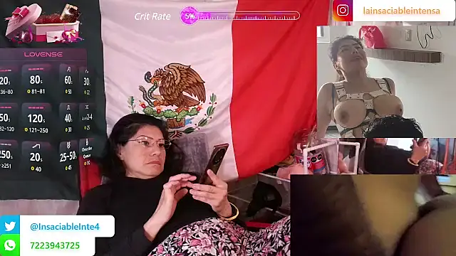 LaInsaciableIntensa online show from 03-20-25, 01:15