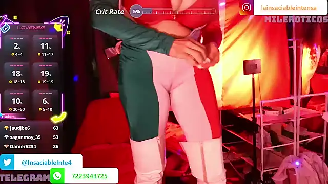 LaInsaciableIntensa online show from 09-15-25, 02:22