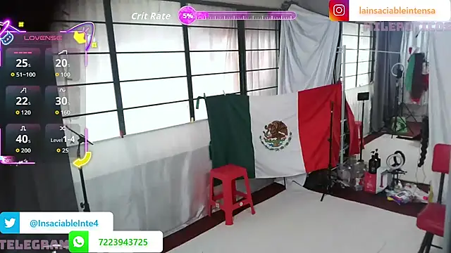 LaInsaciableIntensa online show from 10-18-25, 02:07