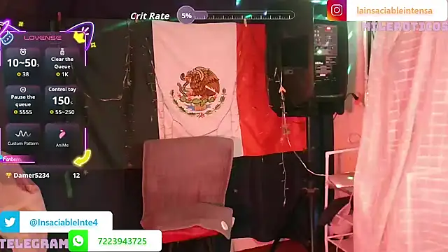 LaInsaciableIntensa online show from 03-23-26, 01:20