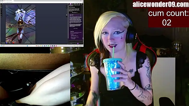 alicewonder09 online show from 01-31-25, 04:36