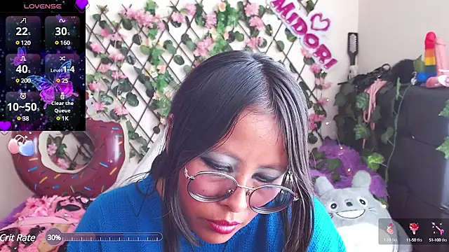 MidoriQuiinn online show from 01-22-25, 08:28