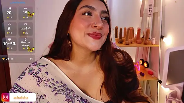 ashalisha online show from 11-24-25, 01:00