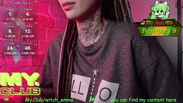 Witch Emma online show from 02-09-26, 07:23