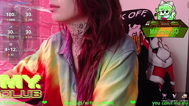 Witch Emma online show from 03-20-26, 08:19